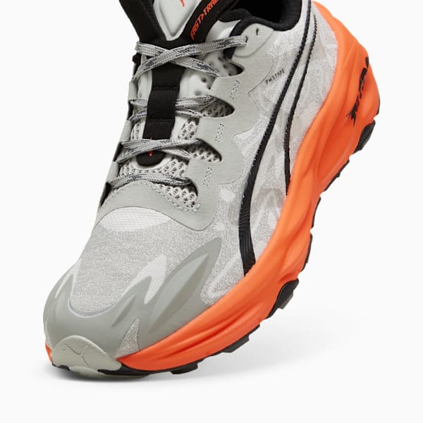 Tenis de running Hombre Fast-Trac NITRO 3, Smokey Gray-Flame Flicker-PUMA Black, extralarge