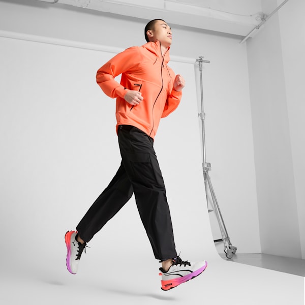 Tenis de running Hombre Fast-Trac NITRO™ 3, Feather Gray-Glowing Red-Pure Magenta, extralarge