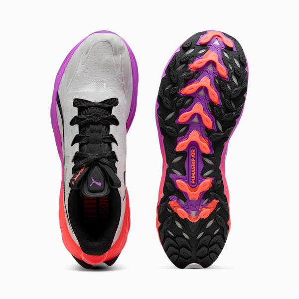 Tenis de running Hombre Fast-Trac NITRO™ 3, Feather Gray-Glowing Red-Pure Magenta, extralarge
