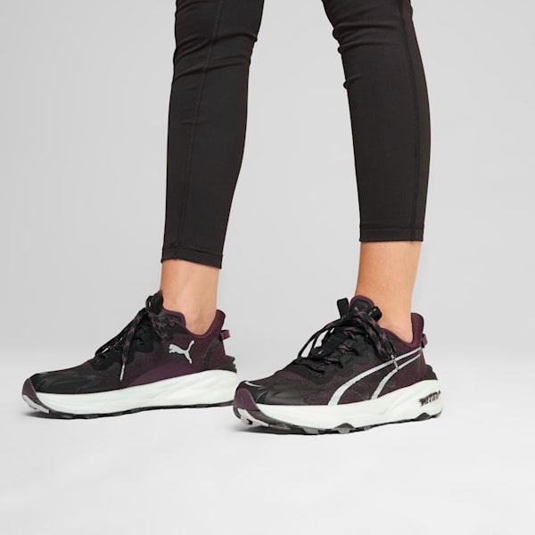 Tenis de running Mujer Fast-Trac NITRO™ 3, PUMA Black-Midnight Plum-PUMA White, extralarge