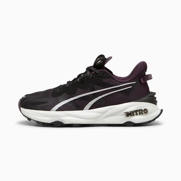 Tenis de running Mujer Fast-Trac NITRO™ 3, PUMA Black-Midnight Plum-PUMA White, extralarge
