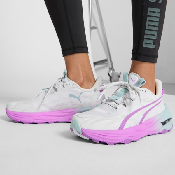 Chaussures de course à pied Voyage NITRO™ 3 Femme, Feather Gray-Pure Magenta-Modern Mint, extralarge