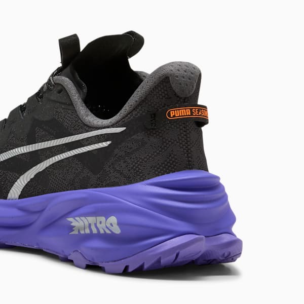 Tenis de running Mujer Fast-Trac NITRO™ 3, PUMA Black-Dark Amethyst, extralarge