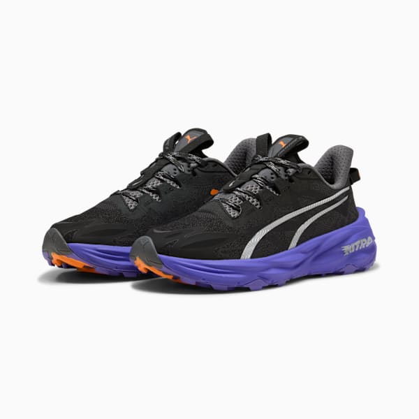 Tenis de running Mujer Fast-Trac NITRO™ 3, PUMA Black-Dark Amethyst, extralarge