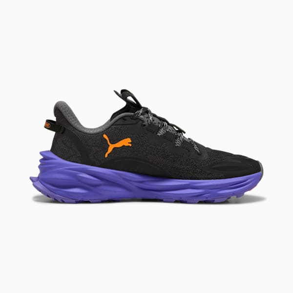 Tenis de running Mujer Fast-Trac NITRO™ 3, PUMA Black-Dark Amethyst, extralarge