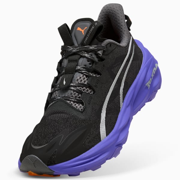 Tenis de running Mujer Fast-Trac NITRO™ 3, PUMA Black-Dark Amethyst, extralarge