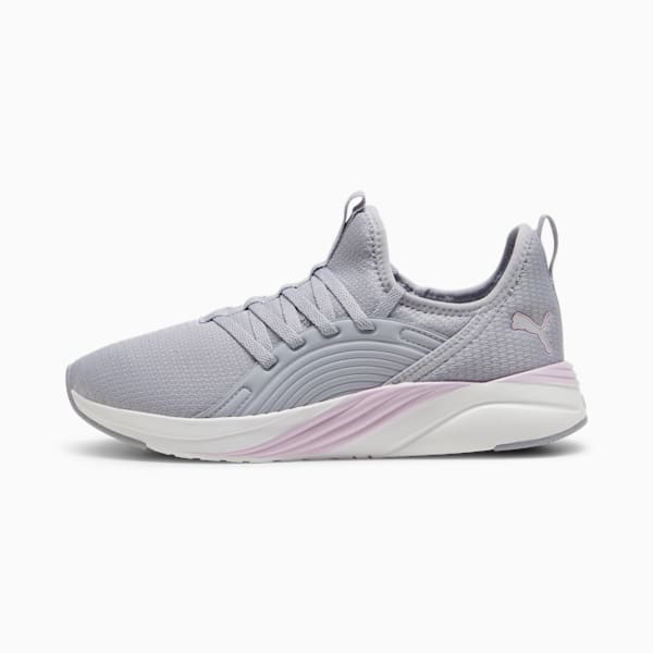 SOFTRIDE Sophia 2 Emboss Women's Running Shoes, Gray Fog-Grape Mist, extralarge