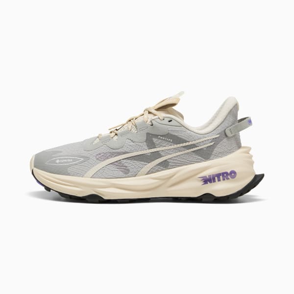 Tenis de running Mujer Fast-Trac NITRO™ 3, Gray Echo-Alpine Snow-Dark Amethyst, extralarge