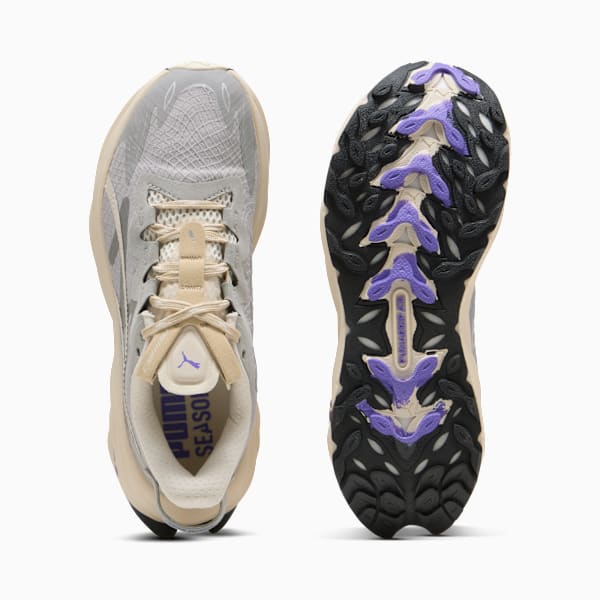 Tenis de running Mujer Fast-Trac NITRO™ 3, Gray Echo-Alpine Snow-Dark Amethyst, extralarge