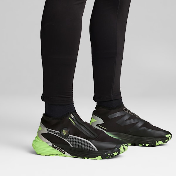 Chaussures de course en sentier SEASONS Voyage NITRO™ 3 Disc Homme, PUMA Black-Puma Silver-Fizzy Apple, extralarge