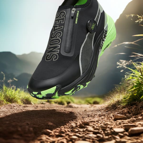 Chaussures de course en sentier SEASONS Voyage NITRO™ 3 Disc Homme, PUMA Black-Puma Silver-Fizzy Apple, extralarge