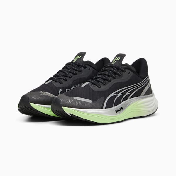 Chaussures de course Velocity NITRO™ 3 GTX Femme, PUMA Black-PUMA Silver-Fizzy Apple, extralarge