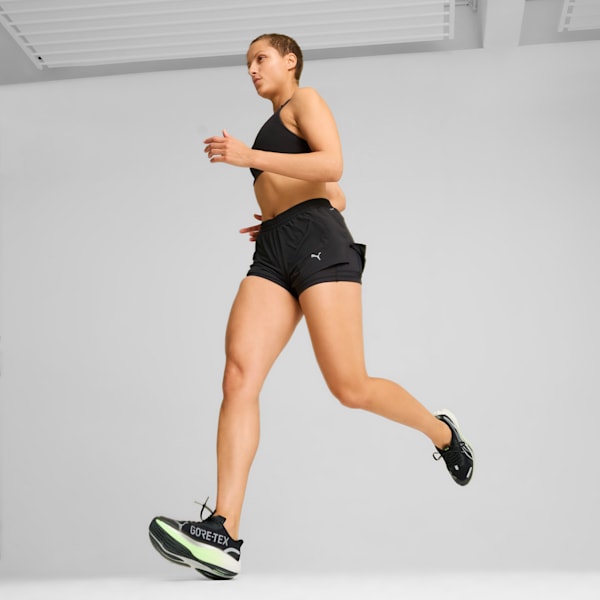 Tenis de correr Velocity NITRO™ 3 GTX para mujer, PUMA Black-PUMA Silver-Fizzy Apple, extralarge