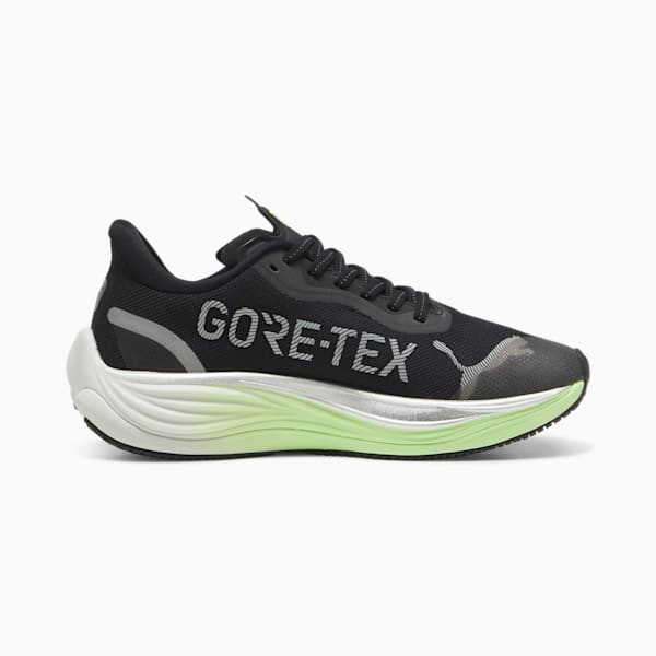 Tenis de correr Velocity NITRO™ 3 GTX para mujer, PUMA Black-PUMA Silver-Fizzy Apple, extralarge
