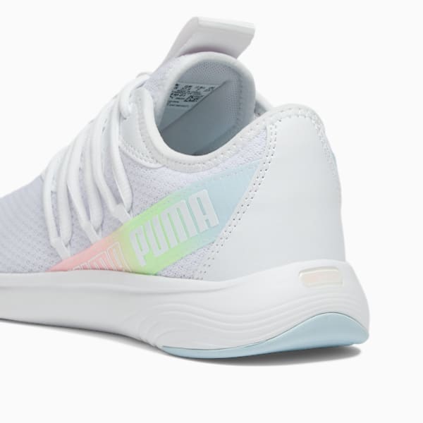 Chaussure de course Star Vital Stripe Femme, PUMA White-Koral Ice, extralarge