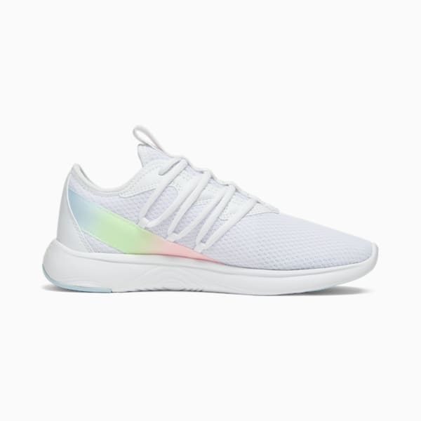 Chaussure de course Star Vital Stripe Femme, PUMA White-Koral Ice, extralarge