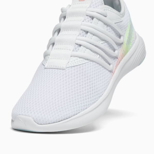 Chaussure de course Star Vital Stripe Femme, PUMA White-Koral Ice, extralarge