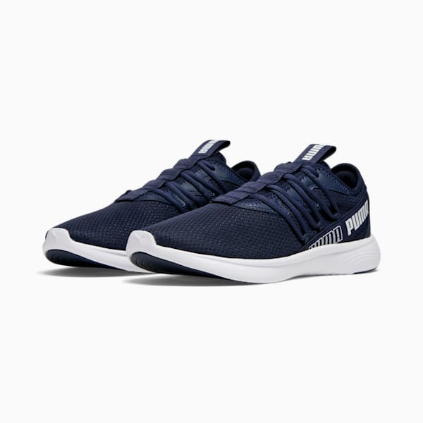 Star Vital Outline Men's Running Shoes, PUMA Navy-PUMA White, extralarge