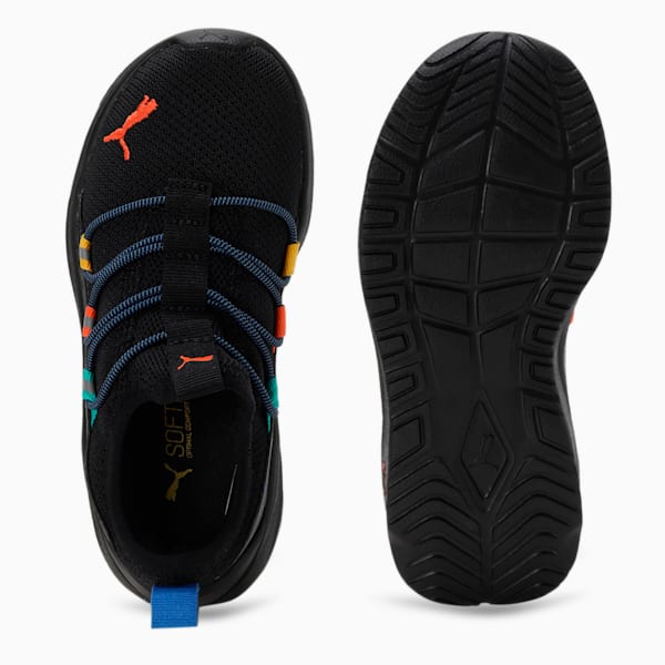 One4All Pinball Kid's Shoes, PUMA Black-Cayenne Pepper, extralarge-IND
