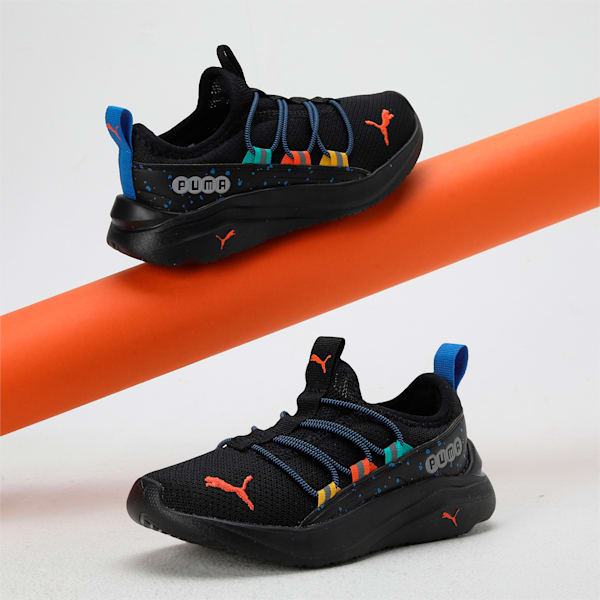 One4All Pinball Kid's Shoes, PUMA Black-Cayenne Pepper, extralarge-IND
