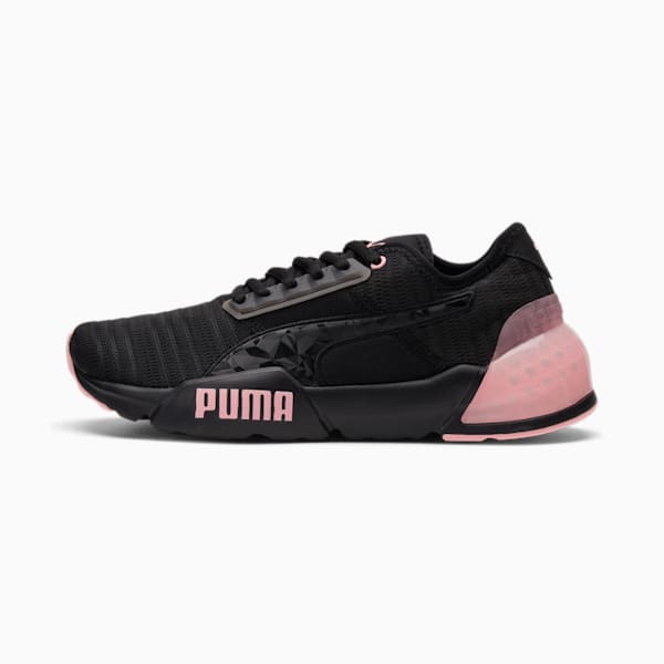 Cell Phase Femme Women's Running Shoes, PUMA Black-Koral Ice, extralarge