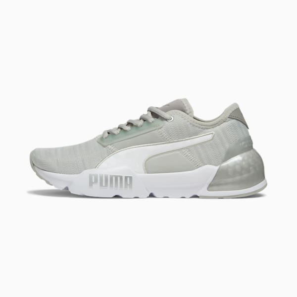 Zapatos para correr para mujer Cell Phase Femme, Ash Gray-PUMA White-PUMA Silver, extralarge
