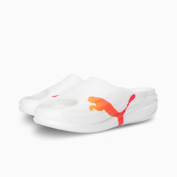 Unwind NITRO™ Cat Active Slides, PUMA White-Sun Stream-Sunset Glow, extralarge-IND