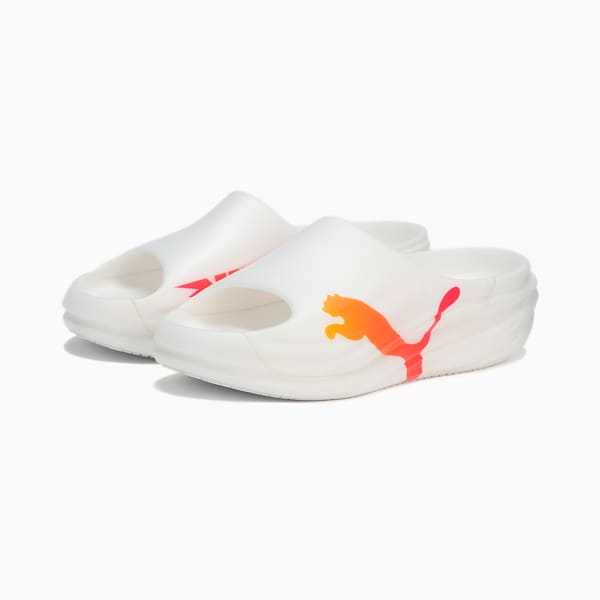 Unwind NITRO™ Cat Active Sandals Unisex, PUMA White-Sun Stream-Sunset Glow, extralarge