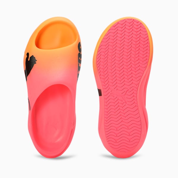 Unwind NITRO™ Cat Active Slides, Sunset Glow-Sun Stream-PUMA Black, extralarge-IND