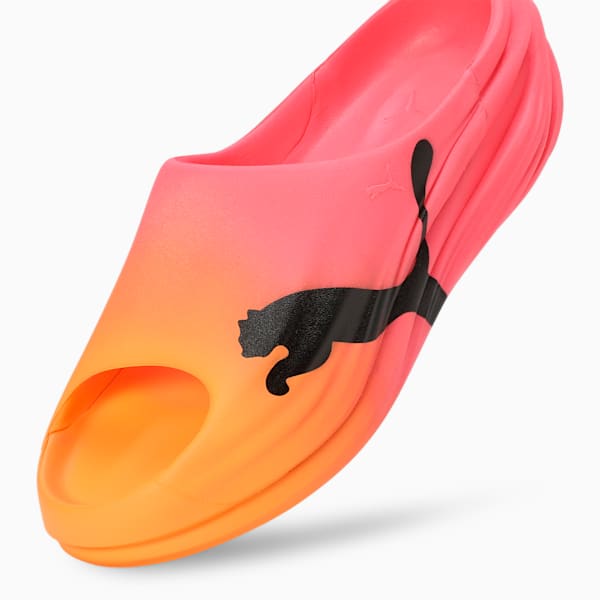 Unwind NITRO™ Cat Active Slides, Sunset Glow-Sun Stream-PUMA Black, extralarge-IND