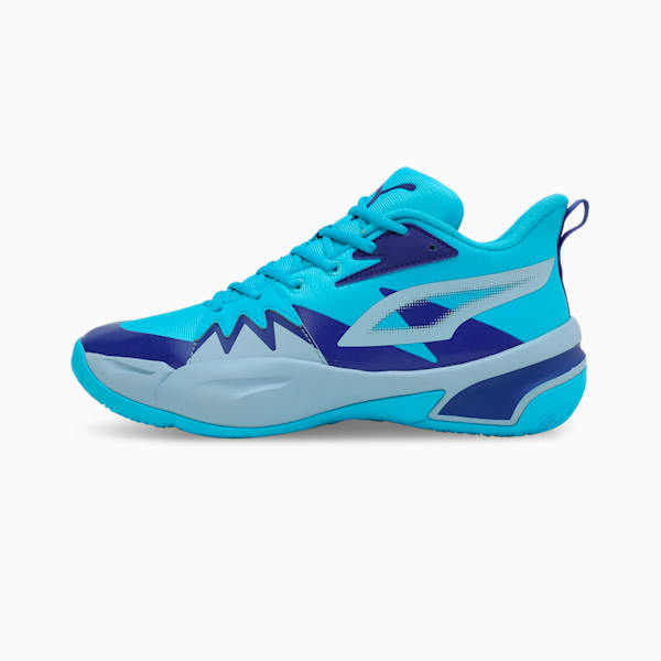 Genetics Unisex Basketball Shoes, Bright Aqua, extralarge-IND