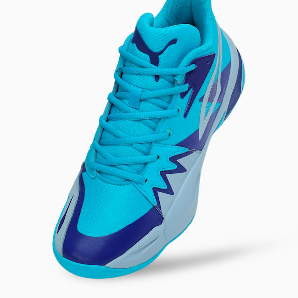 Genetics Unisex Basketball Shoes, Bright Aqua, extralarge-IND