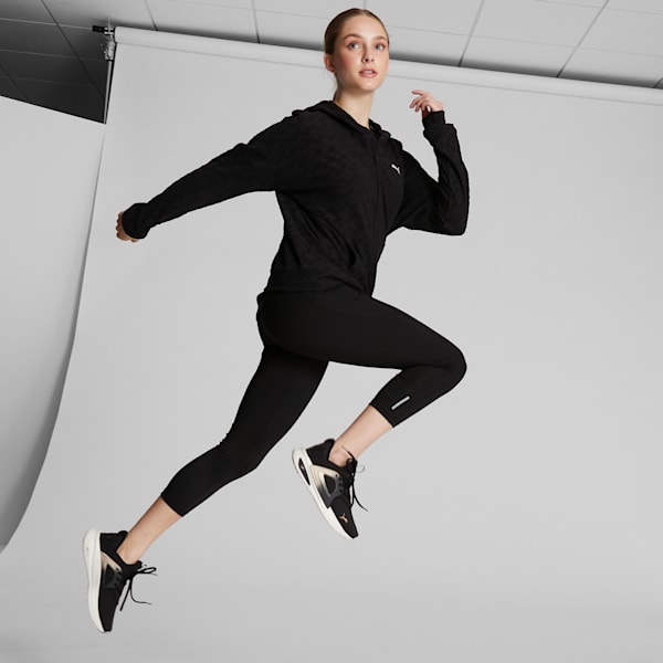 Tenis Softride Enzo Evo Molten para correr para mujer, PUMA Black-PUMA Gold, extralarge