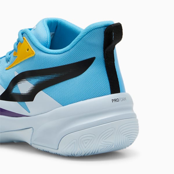 Genetics Basketball Shoes, Luminous Blue-Icy Blue, extralarge-IND