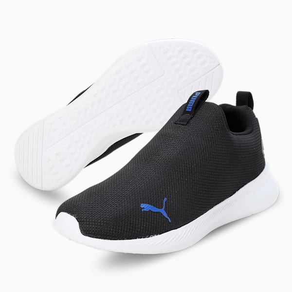 Wish Max Men's Running Shoes, PUMA Black-Royal Sapphire, extralarge-IND