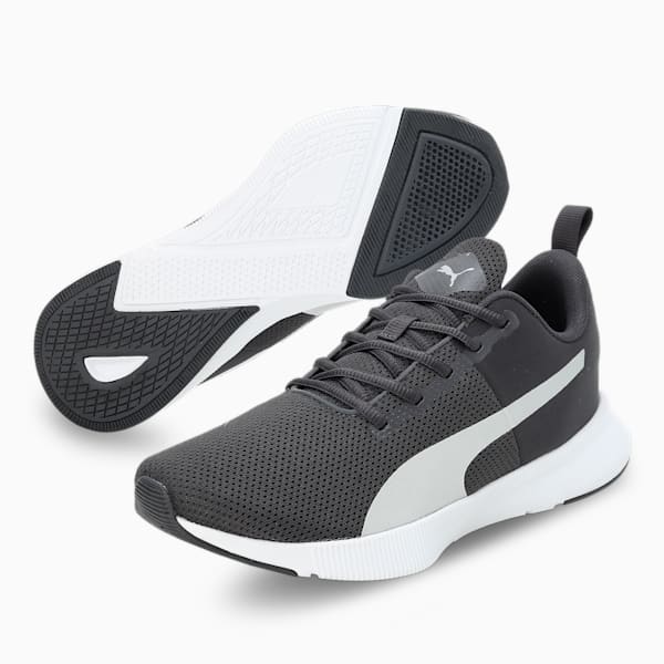 Coarse Men's Running Shoes, Asphalt-PUMA Silver, extralarge-IND