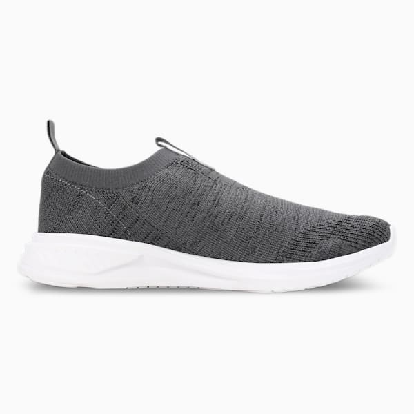 Scorch Mark Slip On Men's Running Shoes, PUMA Black-PUMA White-Cool Dark Gray, extralarge-IND