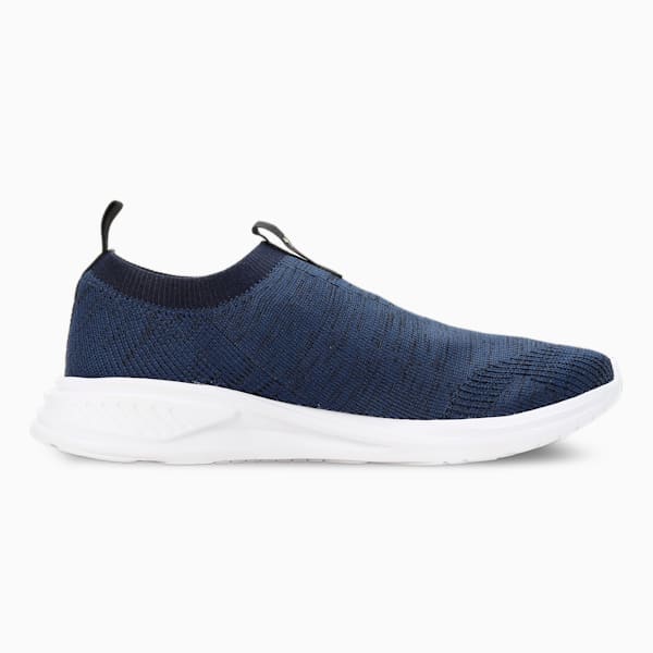 Scorch Mark Slip On Men's Running Shoes, Blazing Blue-Lime Squeeze-PUMA Black, extralarge-IND