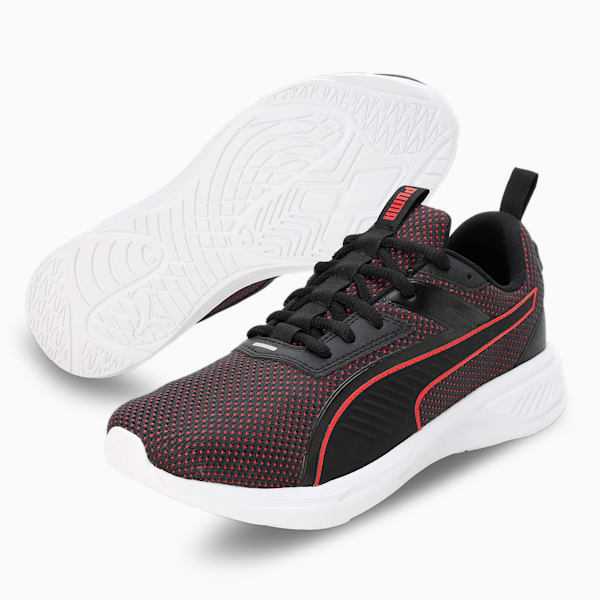 Scorch Runner V2 Men's Running Shoes, PUMA Black-For All Time Red-PUMA White, extralarge-IND