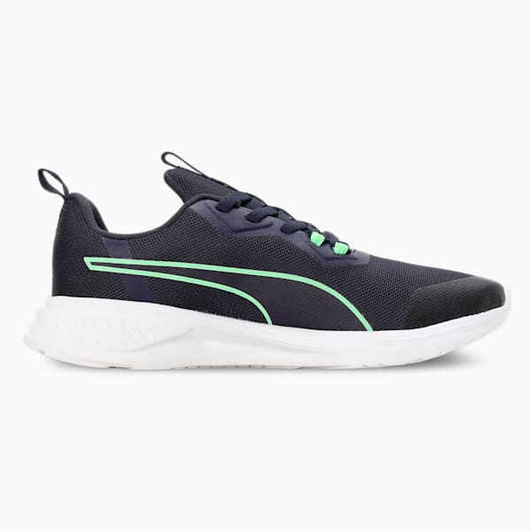 Foam Stride Men's Running Shoes, PUMA Navy-Fizzy Lime-PUMA White, extralarge-IND
