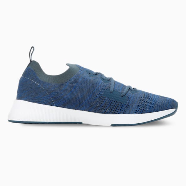 Flyer Runner Engineered Knit Men's Shoes, Dark Denim-Palace Blue-PUMA White, extralarge-IND