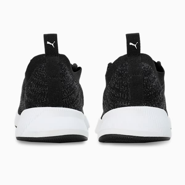 Puma shoes for women black and white store