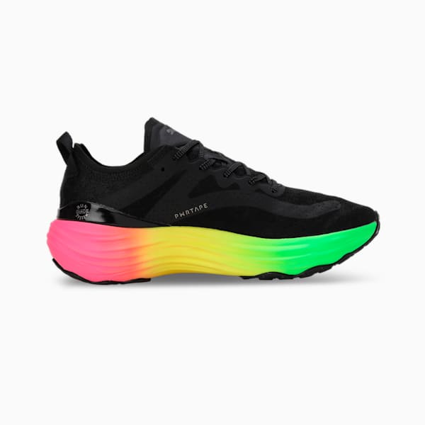 ForeverRUN NITRO Men's Running Shoes, PUMA Black-Green Gecko, extralarge-IND