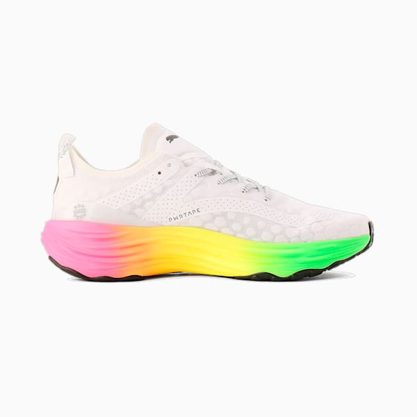 ForeverRun NITRO Futrograde Running Shoes, PUMA White-Green Gecko, extralarge-GBR