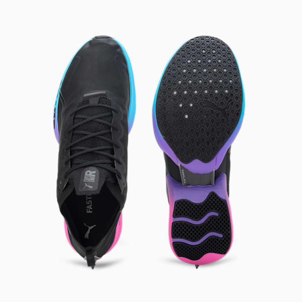 Fast-R NITRO™ Elite Sunset Men's Running Shoes, PUMA Black-Luminous Blue-Electric Orchid, extralarge-IND