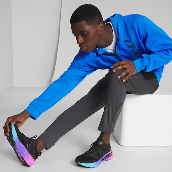 Tenis Running ForeverRun NITRO™ SUNSET para hombre, PUMA Black-Luminous Blue-Electric Orchid, extralarge