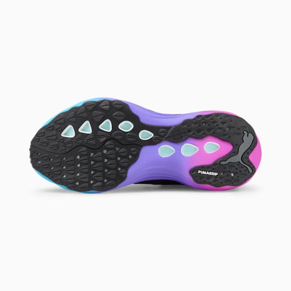 Tenis para correr ForeverRun NITRO SUNSET, PUMA Black-Luminous Blue-Electric Orchid, extralarge