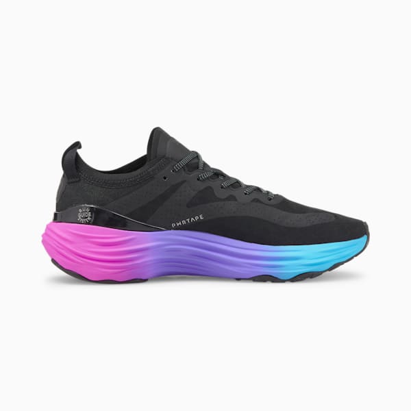 Tenis para correr ForeverRun NITRO SUNSET, PUMA Black-Luminous Blue-Electric Orchid, extralarge