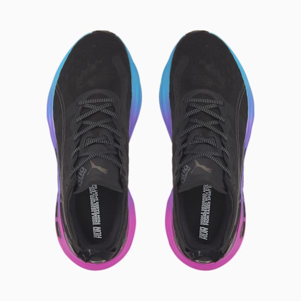 ForeverRun NITRO™ Sunset Men's Running Shoes, PUMA Black-Luminous Blue-Electric Orchid, extralarge-AUS