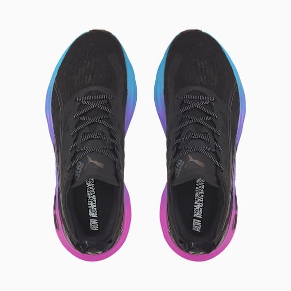 Chaussures de course ForeverRun NITRO™ SUNSET, PUMA Black-Luminous Blue-Electric Orchid, extralarge